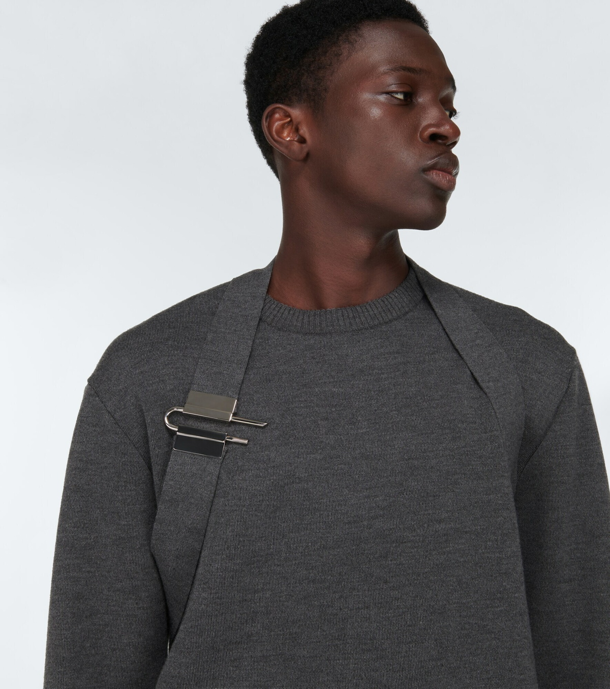 【送料&関税込】Givenchy Wool And Silk Printed Sweater Givenchy Wool And Silk Printed Sweater | italist