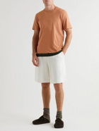 James Perse - Garment-Dyed Cotton-Jersey T-Shirt - Orange