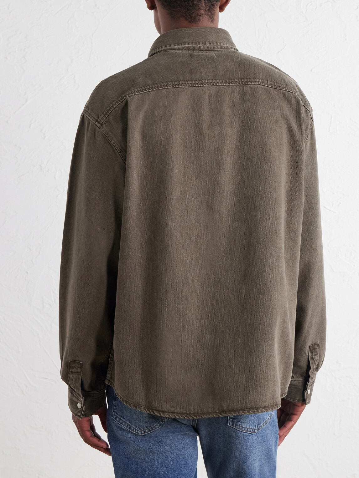 FRAME - Denim Overshirt - Brown