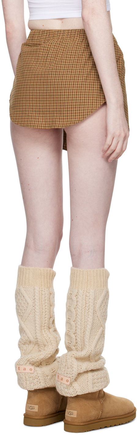 Praying SSENSE Exclusive Brown Shorts