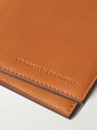 Brunello Cucinelli - Logo-Embossed Full-Grain Leather Passport Holder