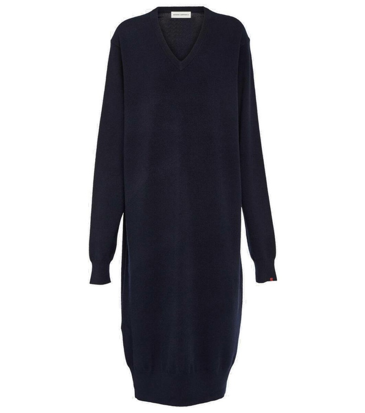 Photo: Extreme Cashmere N°187 Merlin cashmere-blend sweater dress