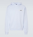 Jacquemus Gros Grain logo cotton hoodie