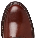 Brunello Cucinelli - Leather Derby Shoes - Men - Brown
