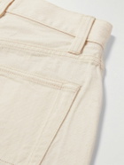 Drake's - Straight-Leg Pleated Cotton-Twill Shorts - Neutrals