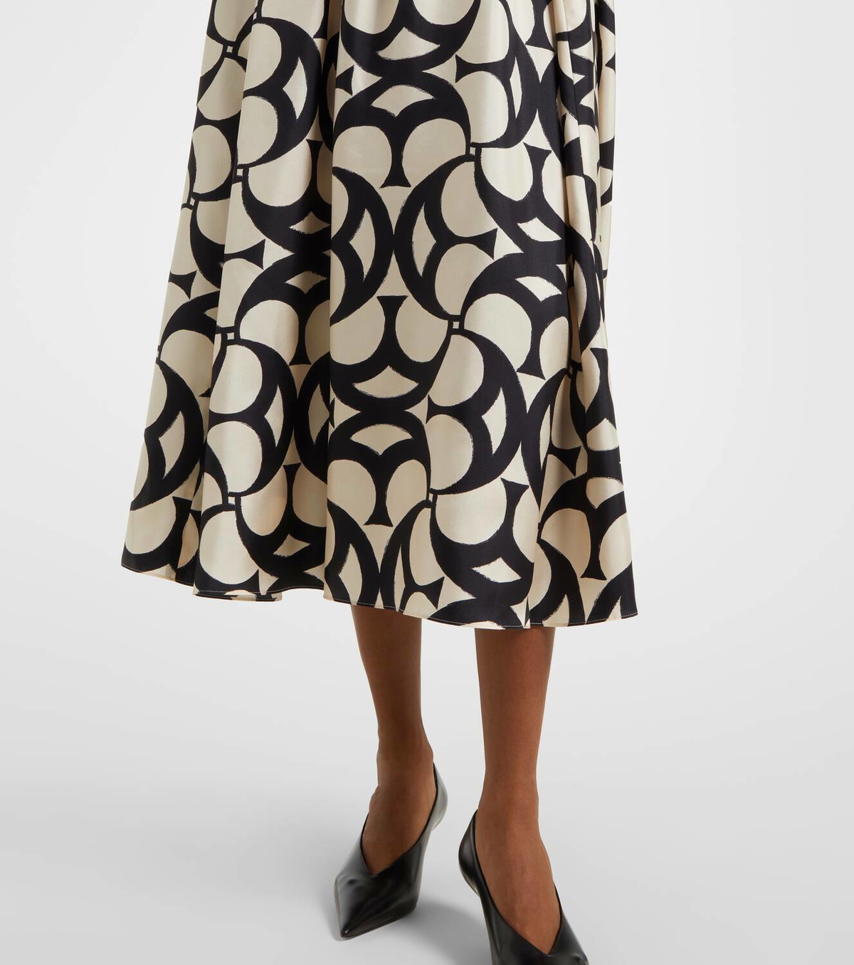 直営♪'S Max Mara シルクツイル カフタンドレス TIMESILK S Max Mara Nina silk twill maxi dress S Max Mara
