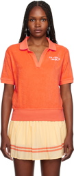 Sporty & Rich Orange SR Sport Polo