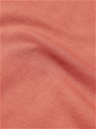 Peter Millar - Lava Wash Stretch-Cotton and Modal-Blend Jersey Hoodie - Orange