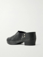 Enfants Riches Déprimés - Studded Leather Clogs - Black