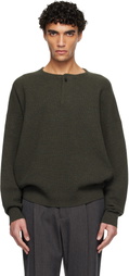 Fear of God Green Henley Sweater
