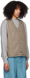 BEAMS PLUS Taupe Adventure Vest