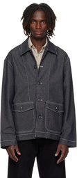 COMMAS Black Twill Denim Jacket