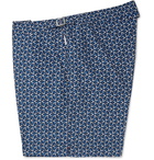 Orlebar Brown - Bulldog Garda Mid-Length Printed Swim Shorts - Navy