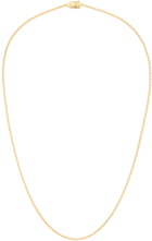 Tom Wood Gold Square Chain Necklace