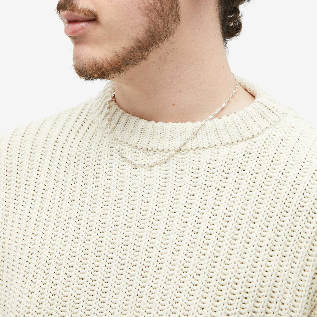 MAOR Men's Dali 3mm Necklace in Silver