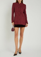Liberowe Raja Tweed Jacket Burgundy