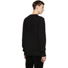 Alexander McQueen Black Crewneck Knit Sweater