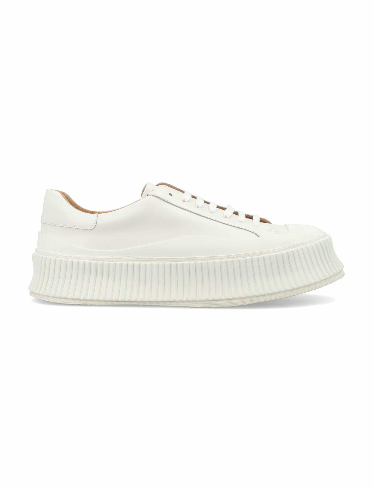 スニーカー JIL SANDER  Cotton canvas sneakers Cotton canvas sneakers in white - Jil Sander | Mytheresa