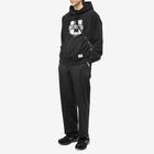 Neighborhood Men's College Logo Hoody in Black