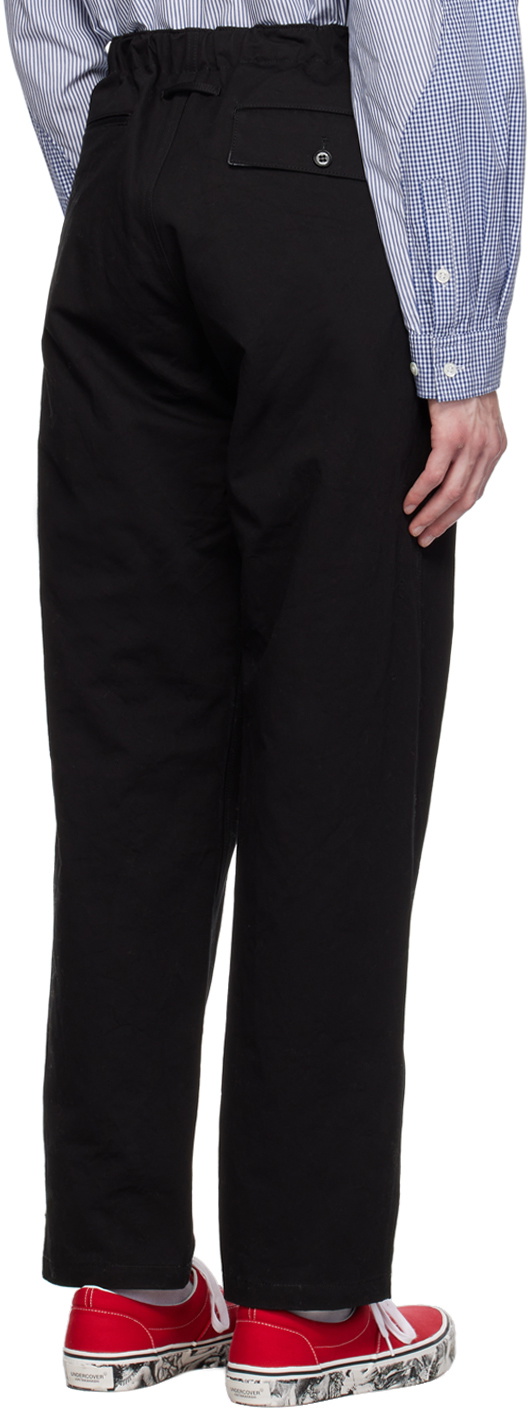 the Shepherd UNDERCOVER Black Embroidered Trousers