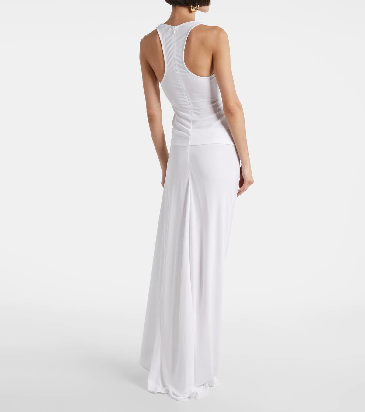 Christopher Esber Salacia cutout ruched tank top