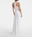 Christopher Esber Salacia cutout ruched tank top
