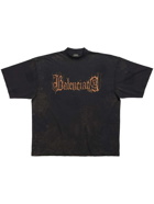 BALENCIAGA - Logo Cotton T-shirt