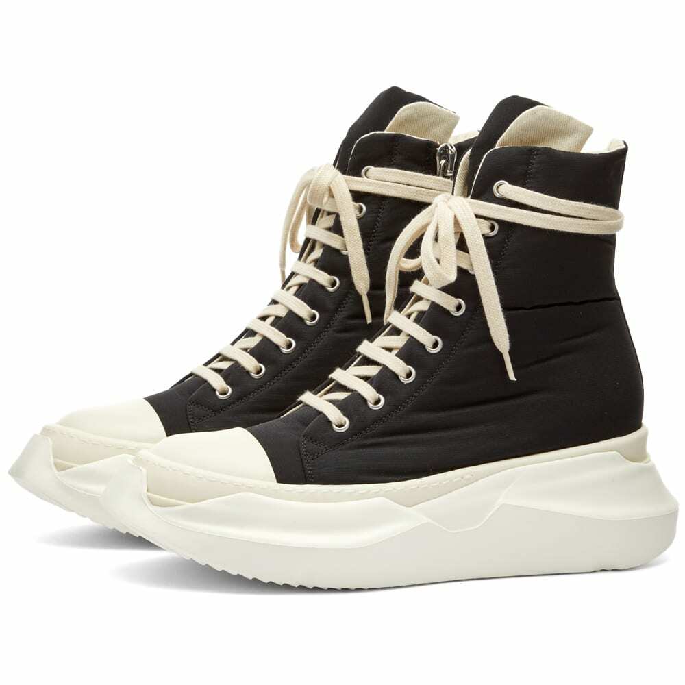 Rick Owens DRKSHDW Women's Abstract Boot Sneakers in Black/Milk Rick ...