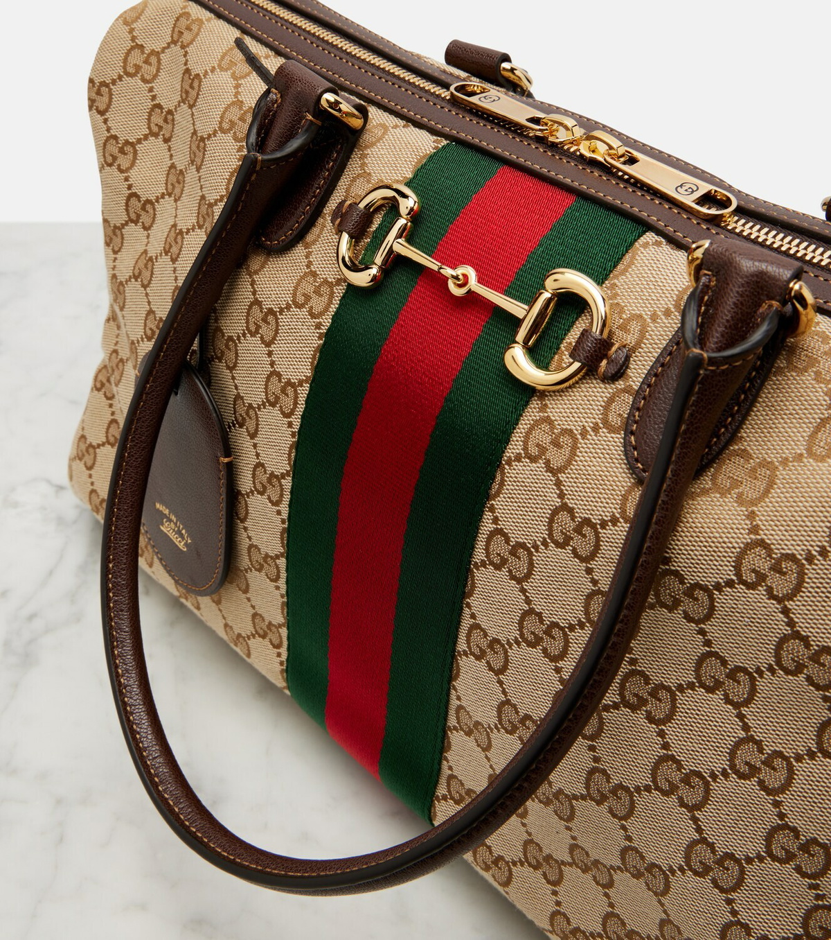 Gucci Gucci Borsetto GG Canvas Large duffel bag