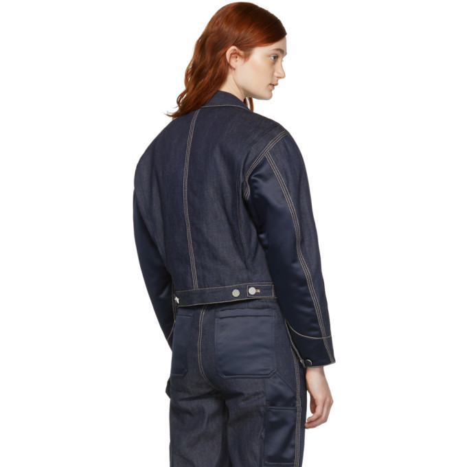 3.1 Phillip Lim Indigo Workwear Utility Denim Jacket 3.1 Phillip Lim