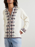 Isabel Marant - Cikariah Embroidered Cotton-Gauze Shirt - White