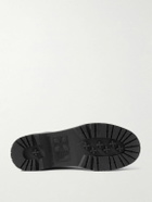 Enfants Riches Déprimés - Logo-Embossed Leather Boots - Black