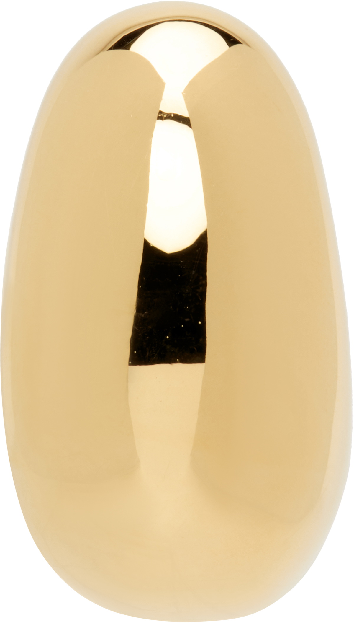 Maria Black Gold Tryvann Pillow Single Earring