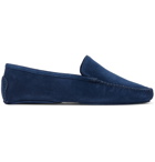 Thom Sweeney - Suede Slippers - Blue