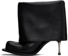 FIDAN NOVRUZOVA Black Iman Stiletto Heel Boots