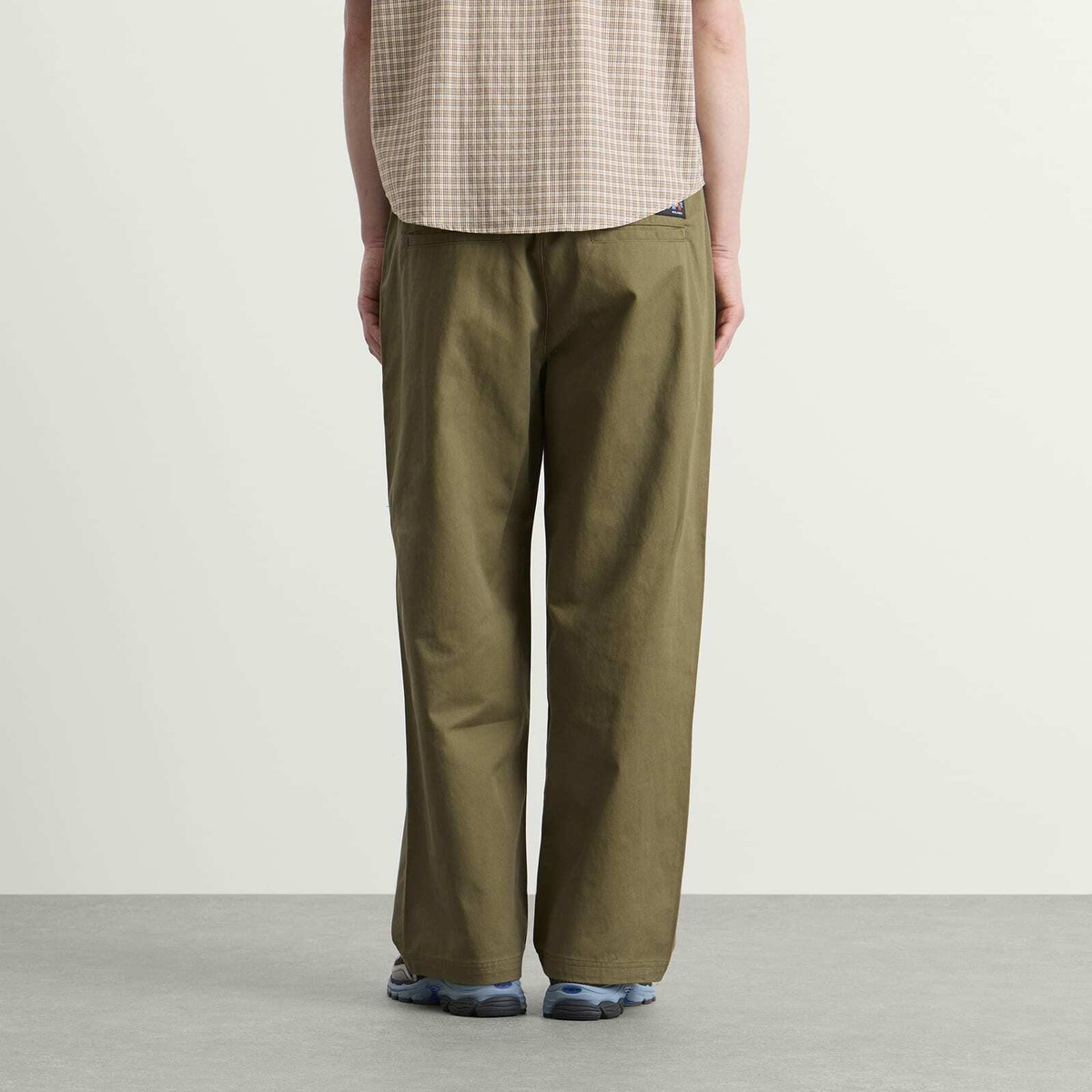 Butter Goods Men's Wide Leg Trousers in Fatigue