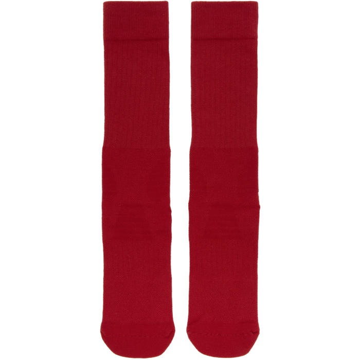 Photo: Y-3 Red Logo Tube Socks 