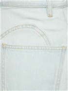 AREA - Embellished Scallop Denim Skirt