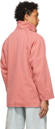 Levi's Vintage Clothing Pink Canvas Smock Jacket