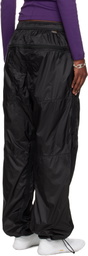 Stone Island Black 3100027 Ripstop Light HT Nylon Trousers