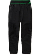 Bottega Veneta - Tapered Crinkled-Nylon Trousers - Black