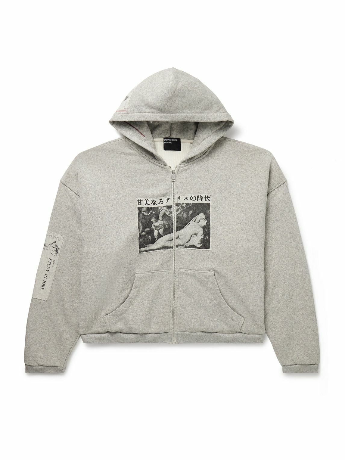 Enfants Riches Déprimés - Printed Cotton-Jersey Hoodie