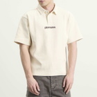 Pleasures Men's Cable Polo in Ecru