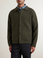 FrizmWORKS - Wool-Blend Cardigan - Green