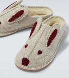 Bode Wool-blend slippers