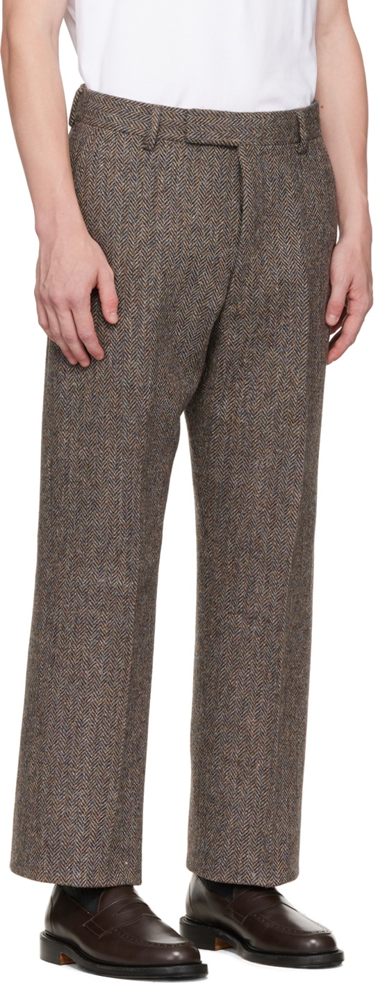 Thom Browne Brown Sack Trousers Thom Browne