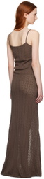 The Garment Brown Tanzania Maxi Dress