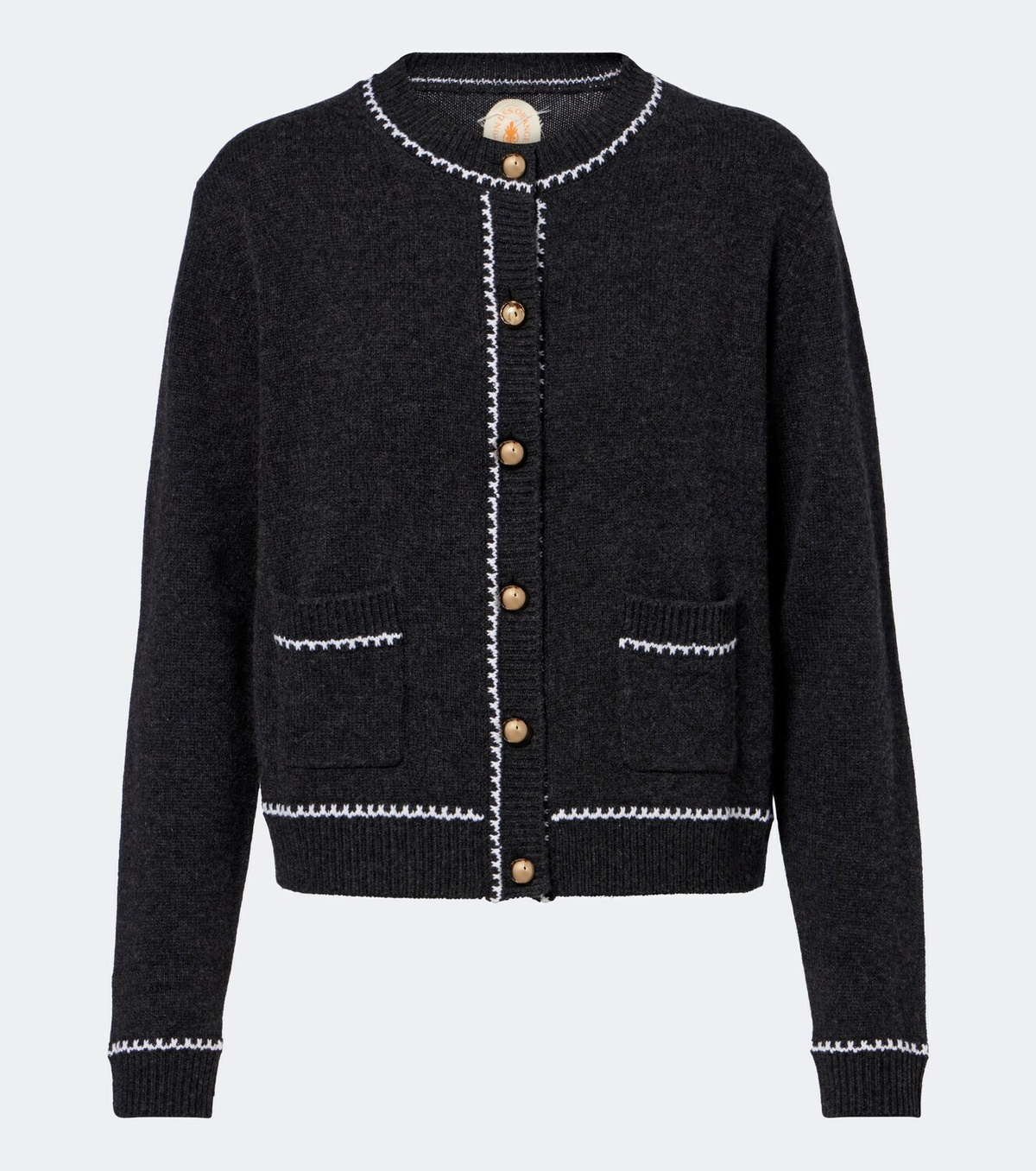 Jardin des Orangers Virgin wool and cashmere cardigan