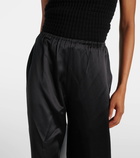 CO Essentials silk straight pants