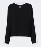 Versace Medusa cotton-blend jersey sweatshirt